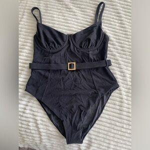 WeWoreWhat black one piece swimsuit